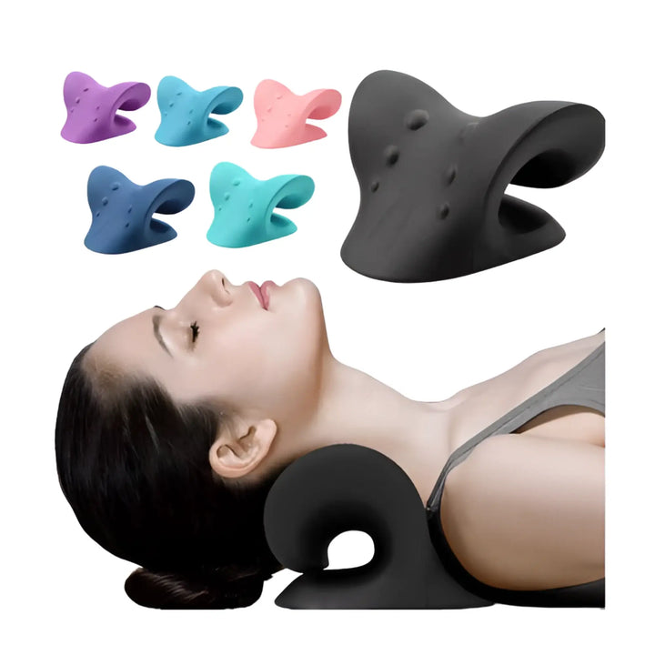 Cojin Cervical Estirador de Cuello y Hombro 