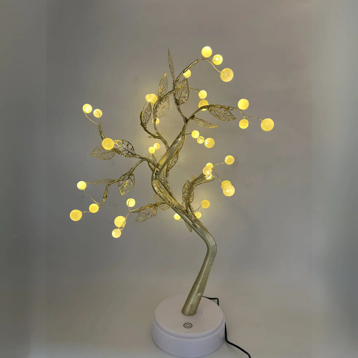 Lampara Decorativa Bonsai Dorado Claro barato en Ecuador