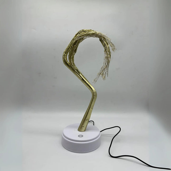Lampara Decorativa Bonsai Dorado Claro promocion exclusiva en Ecuador
