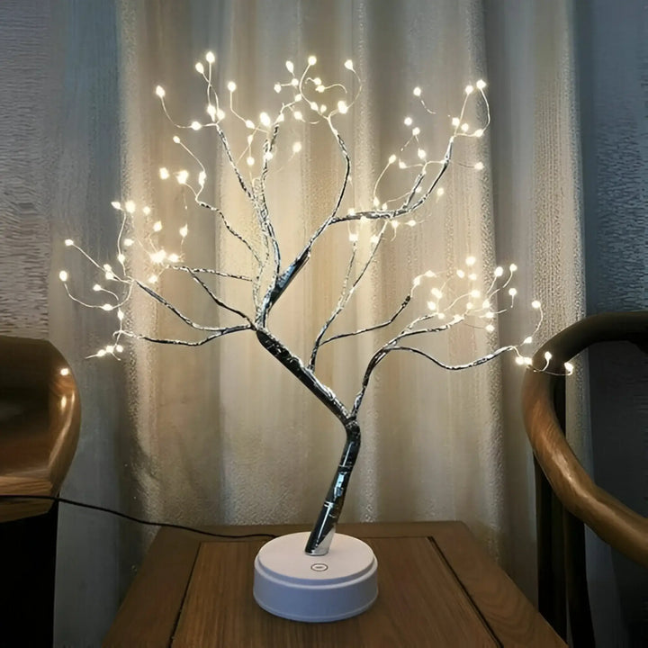 Lampara Decorativa Bonsai Dorado Perlas Con Envios Gratis en Ecuador